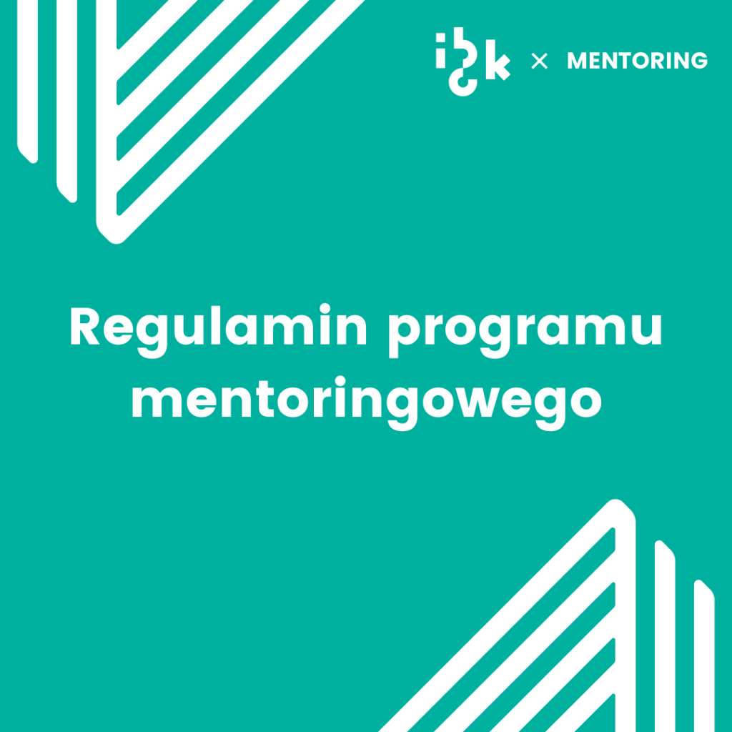 Regulamin programu mentoringowego